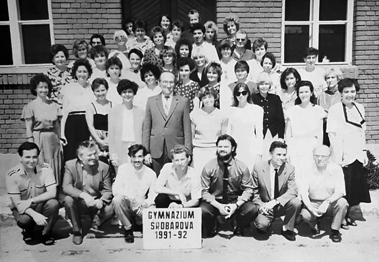 Fotografia pedagogického zboru 1991-1992