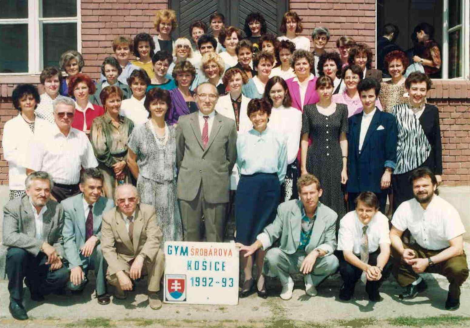 Fotografia pedagogického zboru 1992-1993