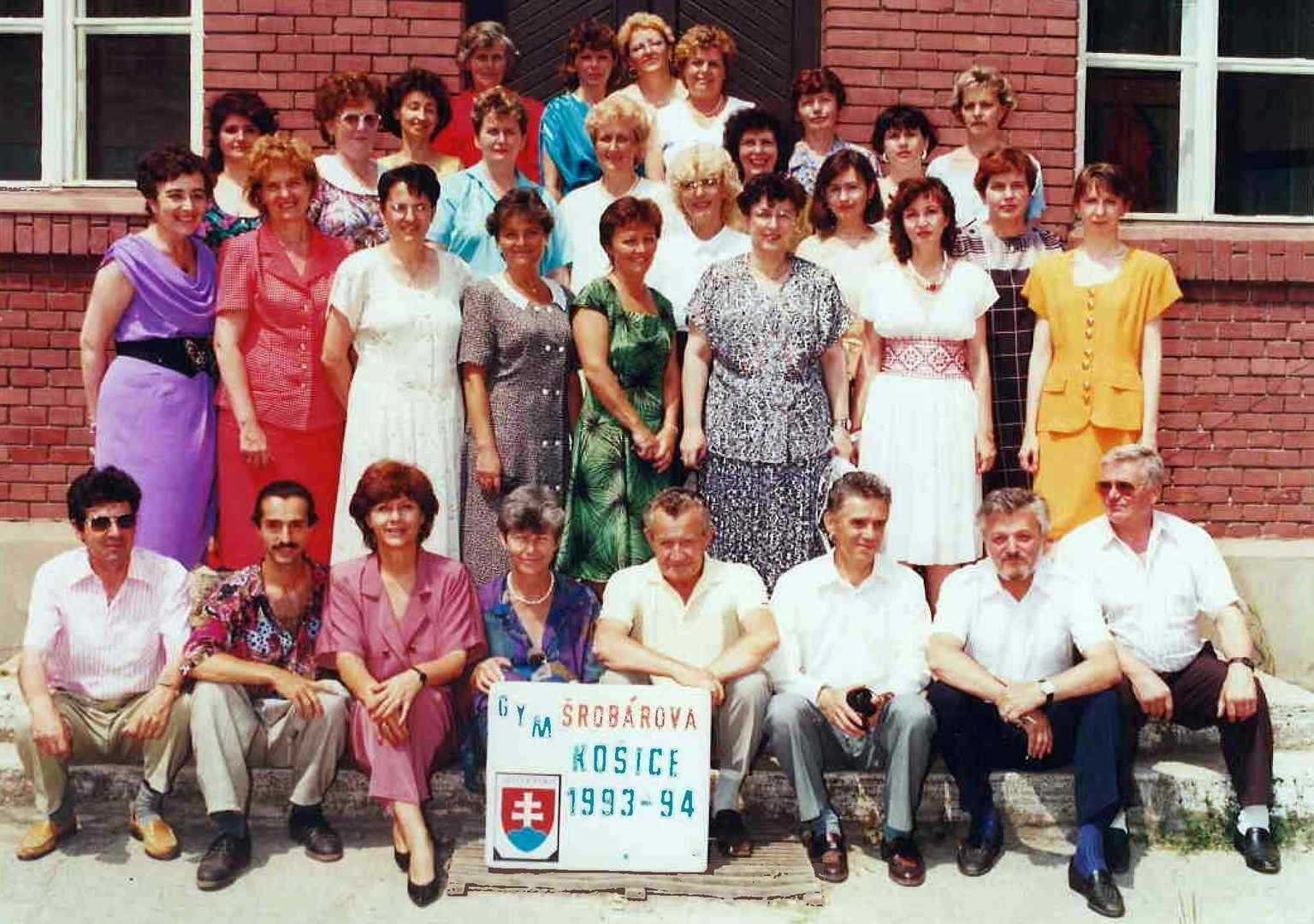 Fotografia pedagogického zboru 1993-1994