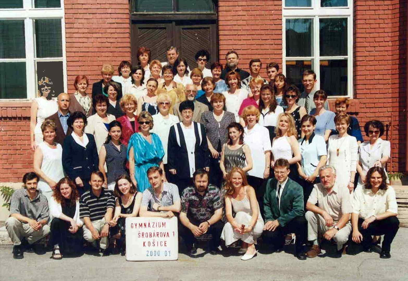 Fotografia pedagogického zboru 2000-2001