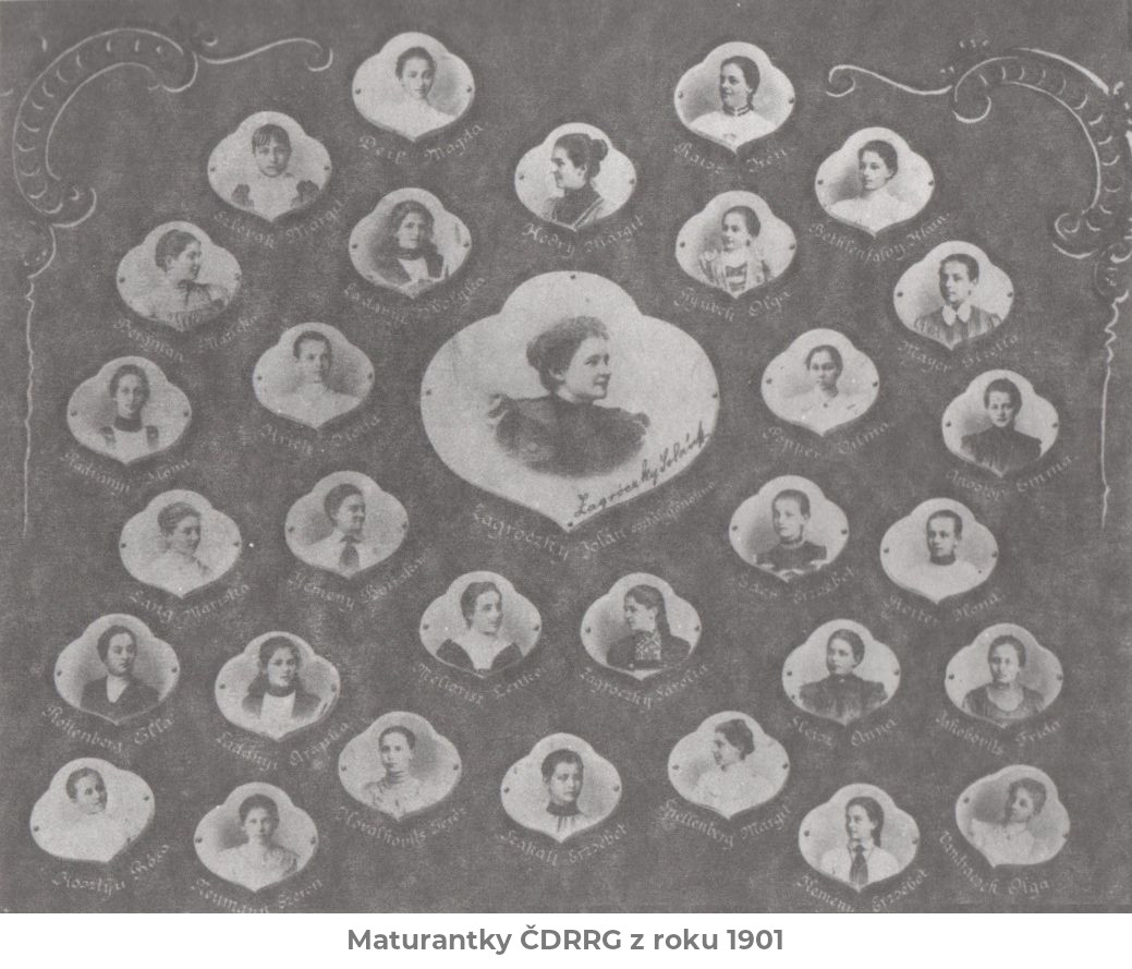 Maturantky ČDRRG z roku 1901 Maturantky ČDRRG z roku 1901