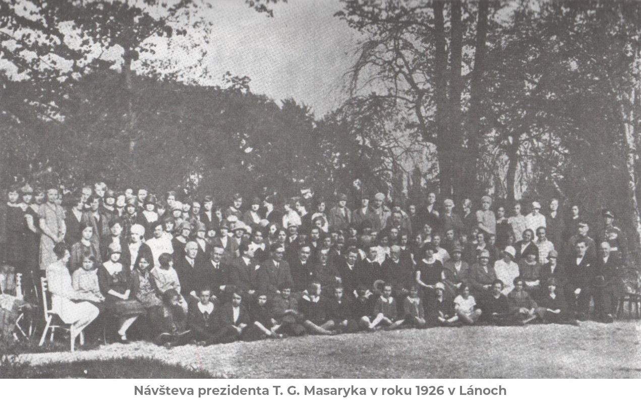 Návšteva prezidenta T. G. Masaryka v roku 1926 v Lánoch