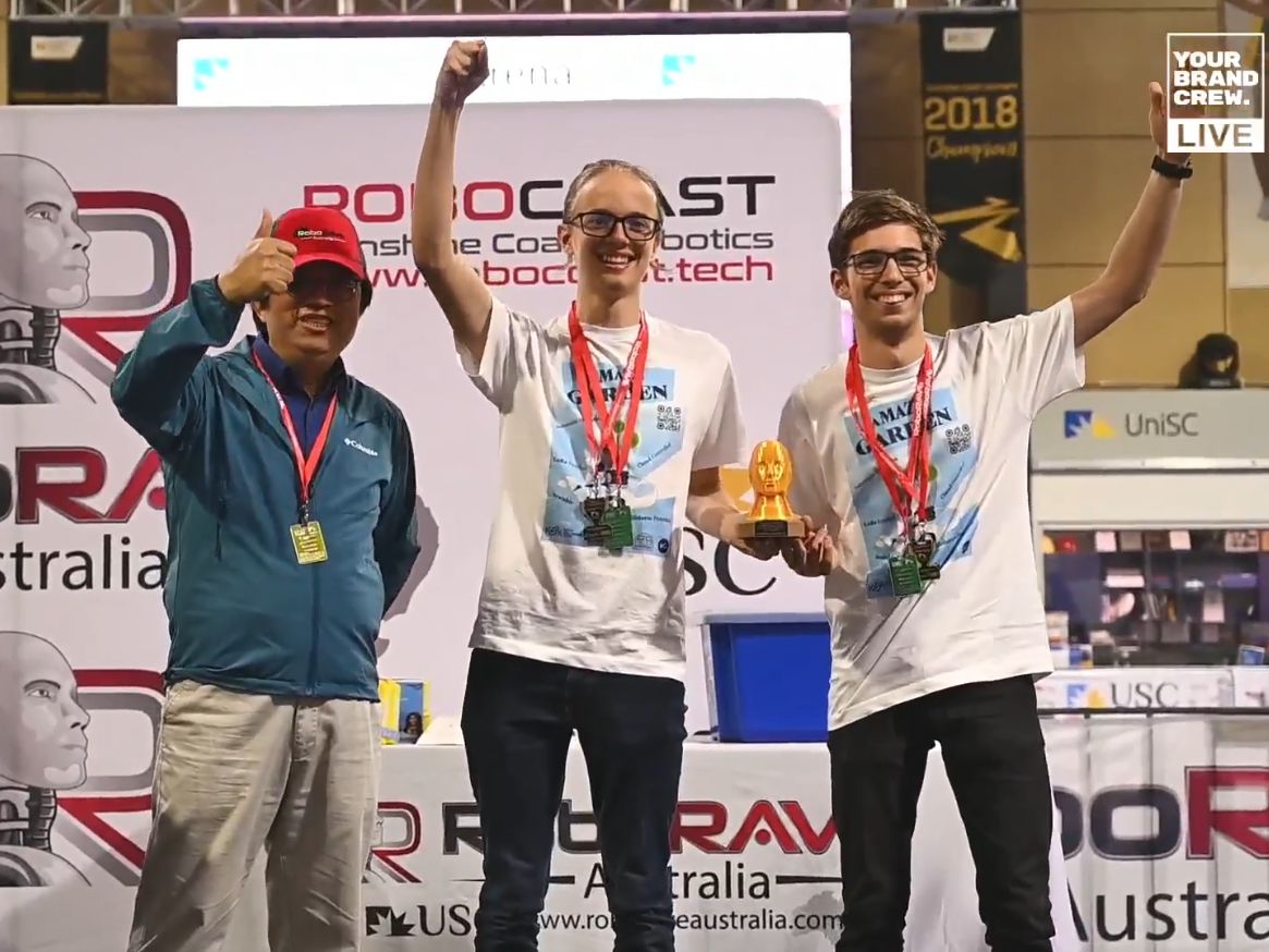 Vyhodnotenie súťaže RoboRAVE v Austrálii