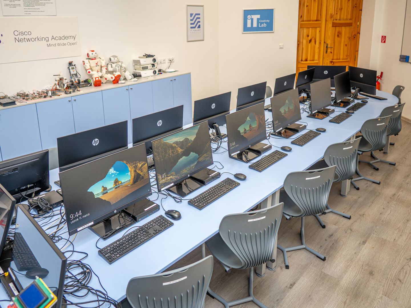 Učebňa informatiky &mdash; IT Creativity lab.