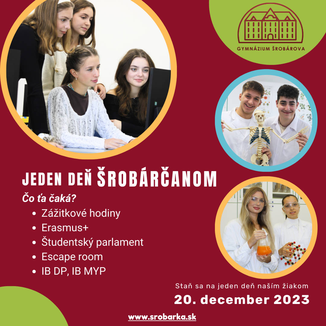 Jeden deň Šrobárčanom — 20. decembra 2023