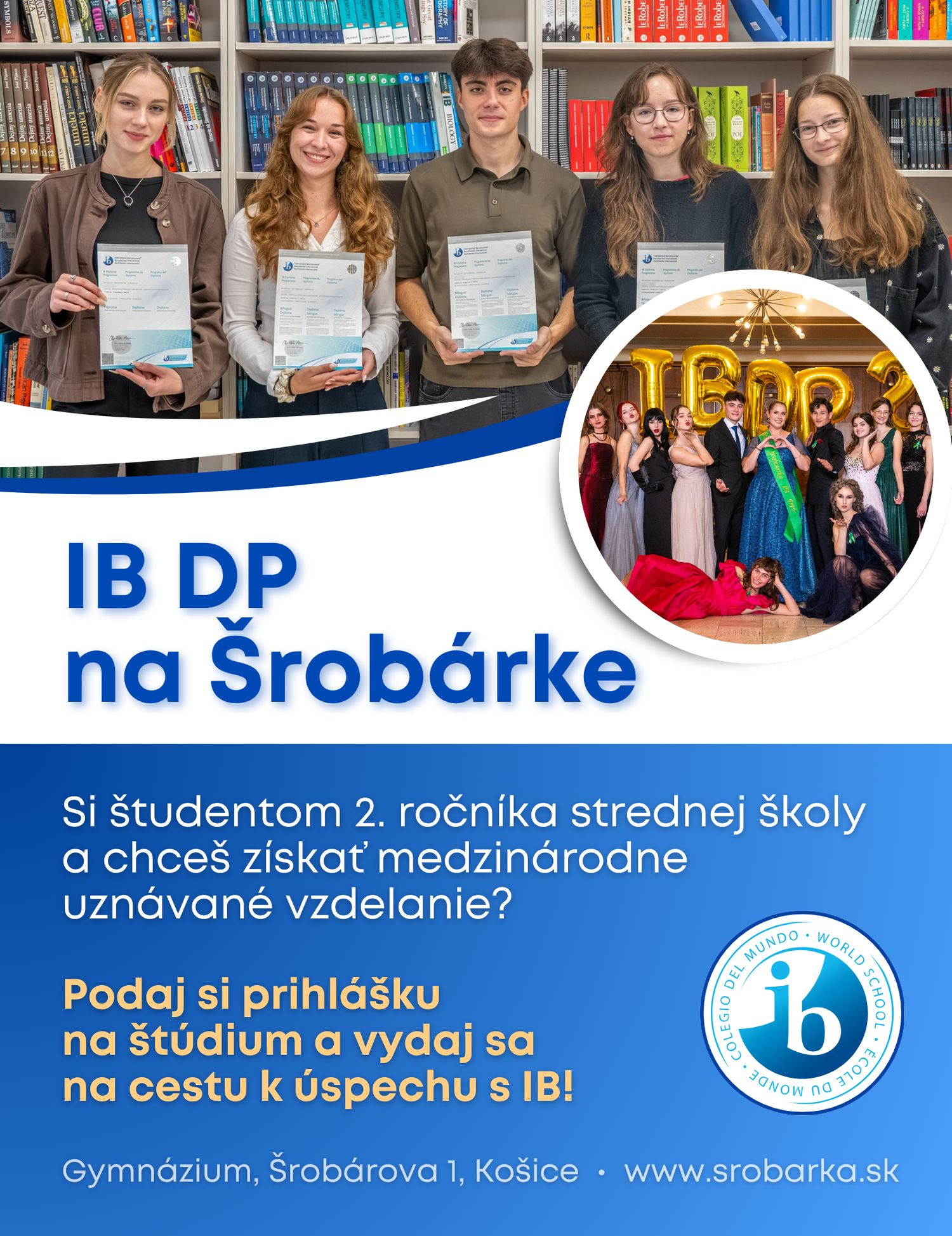 IB DP na Šrobárke