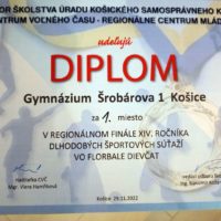 Regionálne finále športovej súťaže KSK vo florbale dievčat (2/8)