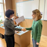 Odovzdávanie cien v súťaži Jazykový kvet (7/8)