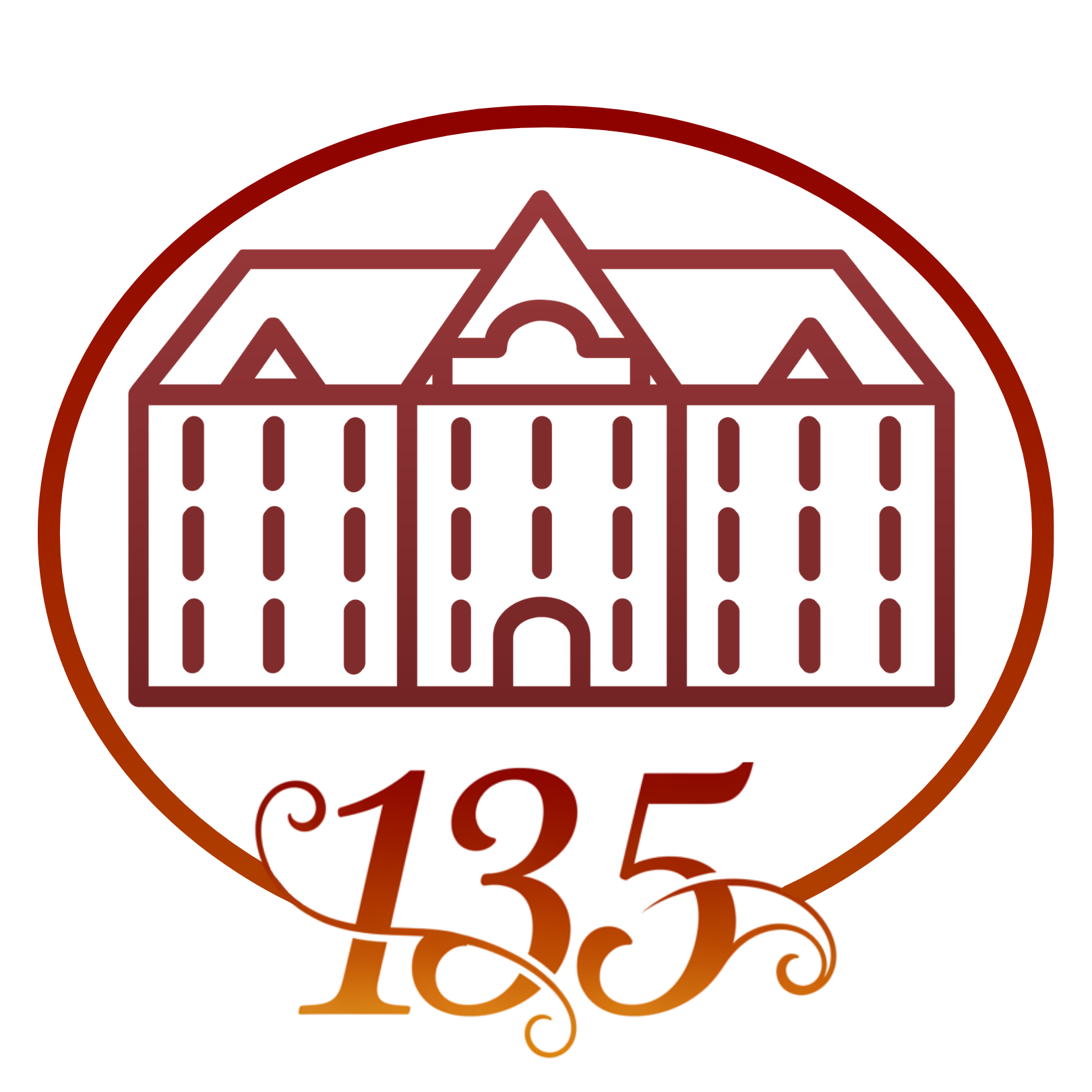 Logo 135. výročia školy